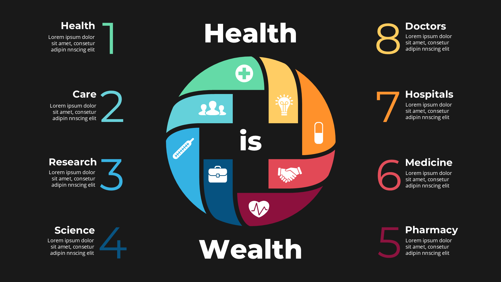 Medicine Dark slide 5